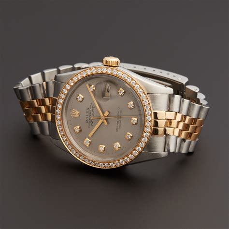 pre owned rolex datejust 16013